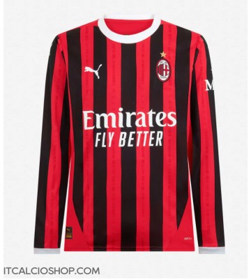 AC Milan Prima Maglia 2024-25 Manica Lunga